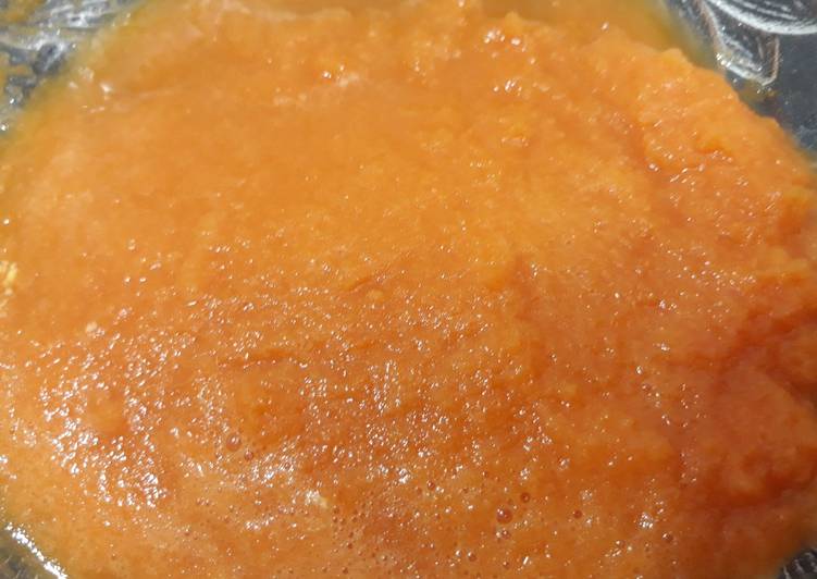 Recipe of Perfect Carrot purree Cooking Basics for Newbies