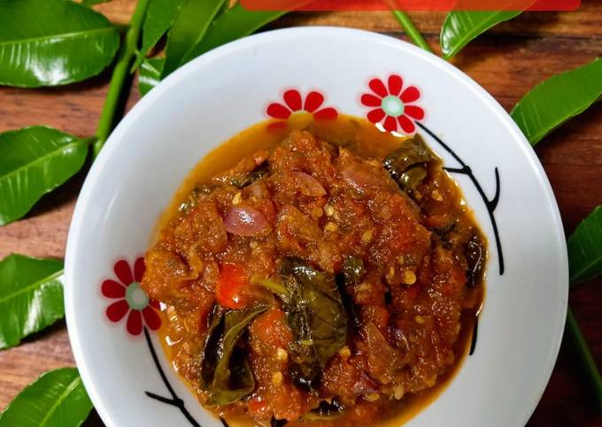 Resep Sambal Daun Kedondong Oleh 🌱bunda Zaza Cookpad