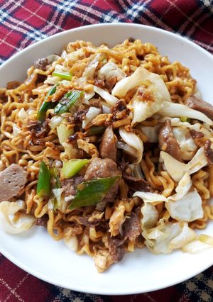 Foto resep Mie goreng tek tek