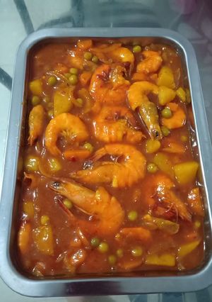 Foto resep Udang asam manis