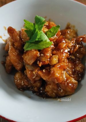 Foto resep Ayam Goreng Madu Wijen #idemasakseharihari