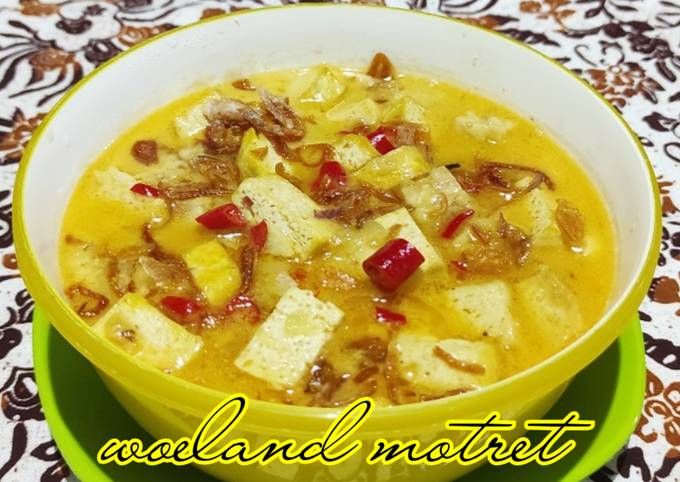 Resep: Sayur Tahu Kuning Santan Murah