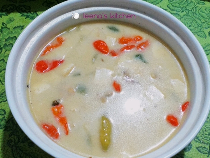 Resep 3. Sayur Santan Tahu-tempe, Enak