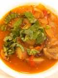 Pork rib Chili Soup 猪排番茄北白豆汤#whole food##meal soup#