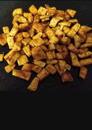 நெய் பன்னீர் ஃப்ரை(Ghee panner fries recipe in tamil) செய்முறை முக்கிய புகைப்படம்