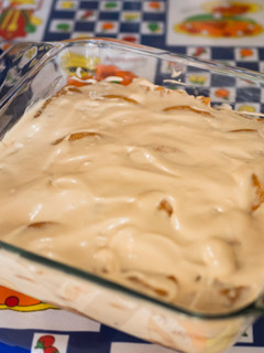 Una foto de Pastel helado de café