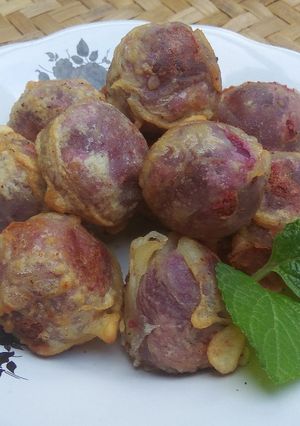 Foto resep Bola- bola Ubi Ungu
