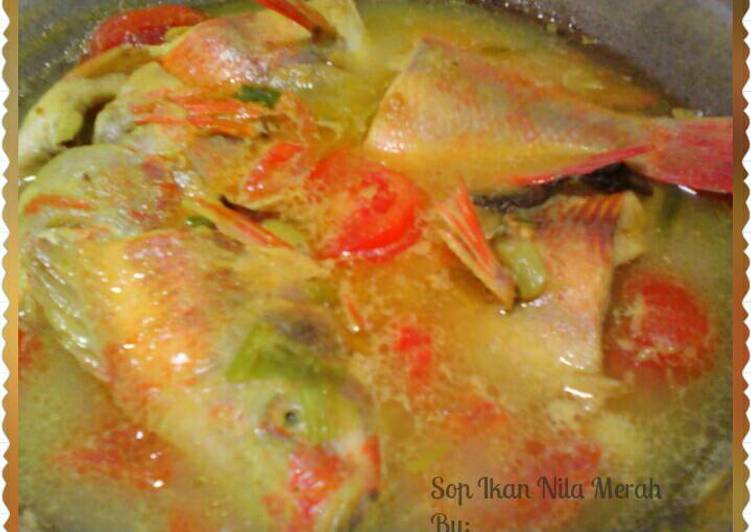 Sop Ikan Nila Merah