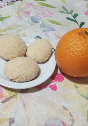 Una foto de Polvorones de Naranja