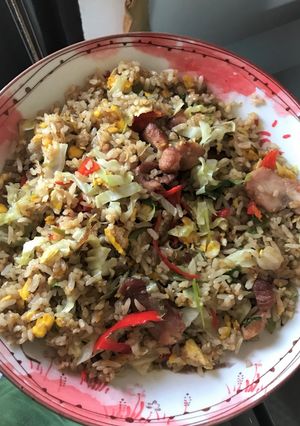 Foto resep Nasi Goreng Babi Asap