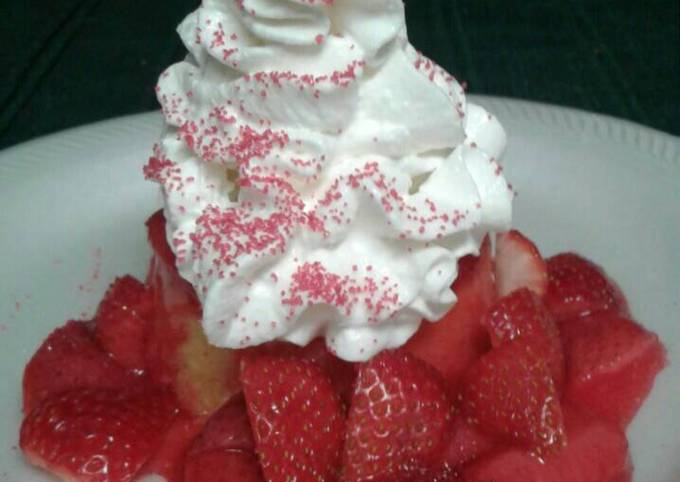 Simple Way to Prepare Quick Easy Strawberry Shortcake