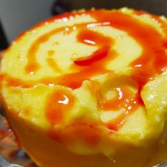 A picture of Mango Ice Cream.