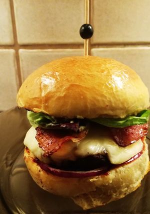 Házi hamburger recept fotója
