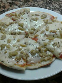 Una foto de Pizza en sartén