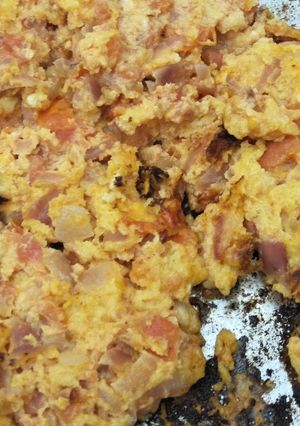 A picture of Scrambled eggs.