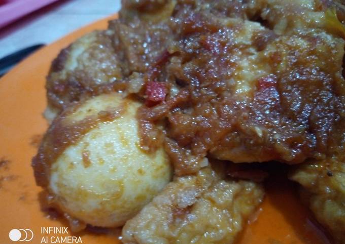 Bali Tahu Telor (kental dan manis)