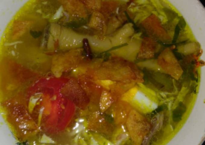 Resep Soto Ayam lamongan yang Enak Banget