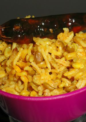A picture of Moong Dal Khichdi.