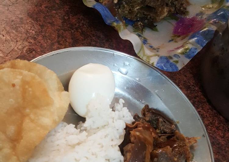 Resep Oseng pala embek (no cabe) yang Lezat