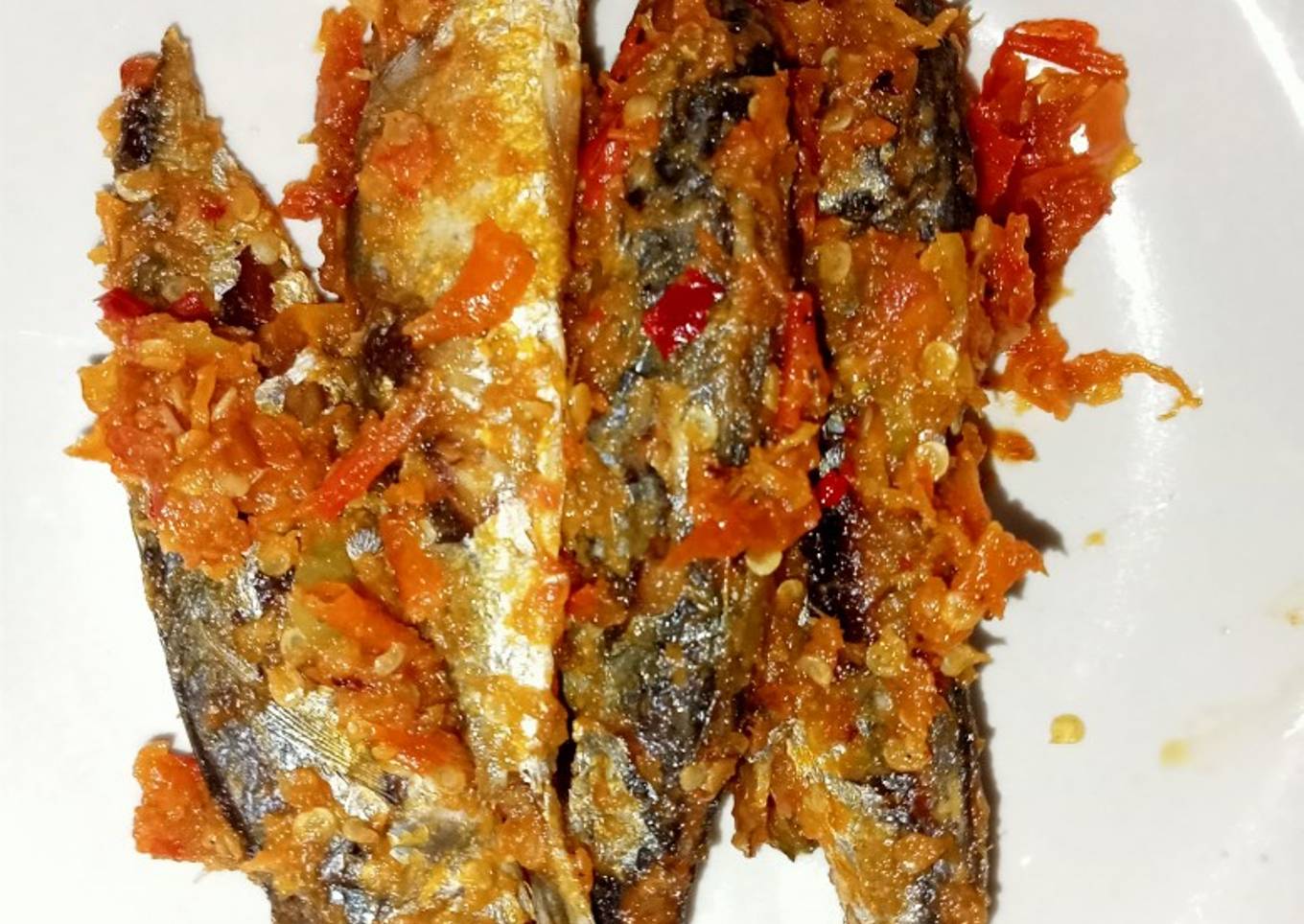 Sambel gereh / ikan cue'
