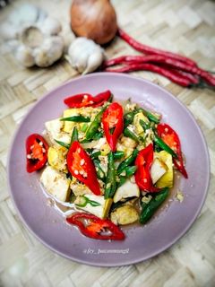 Foto resep Oreg Buncis Tahu Telur