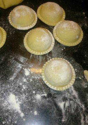 Una foto de Sorrentinos de jamón y mozzarella