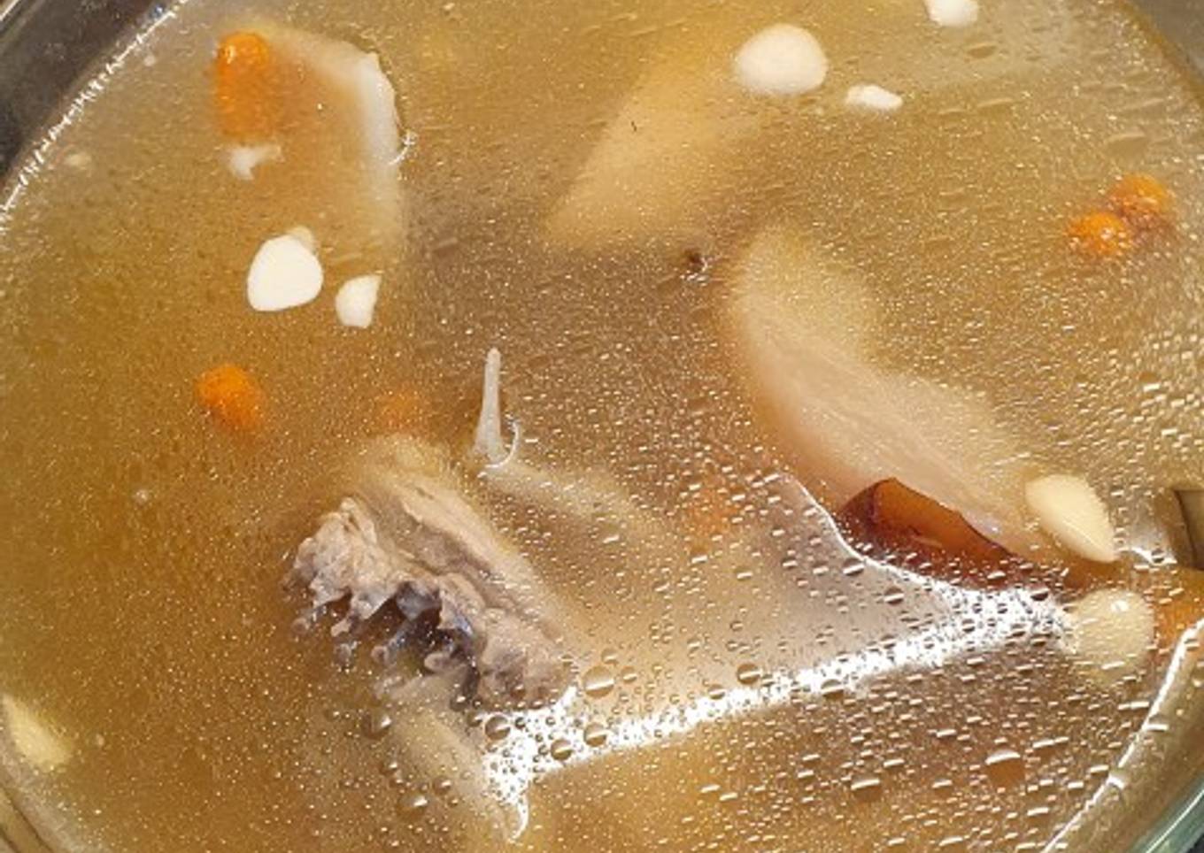 Pear Soup with Pork ribs n Chicken