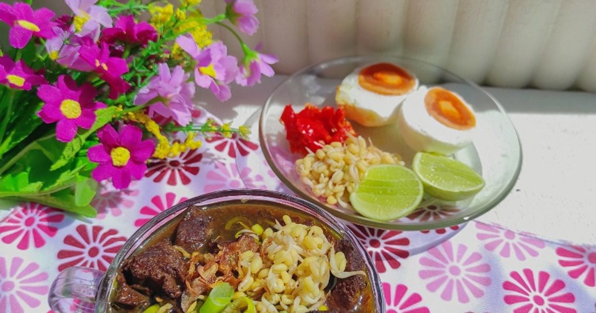 Rawon Kerbau Rice Cooker