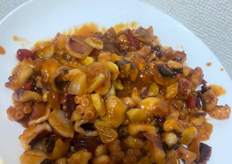 Resep Gurita Saus Tiram Anti Galau Yang Gurih