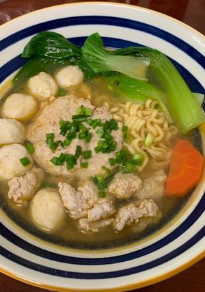 รูปของ ก๋วยเตี๋ยวน้ำหมูสับทรงเครื่อง