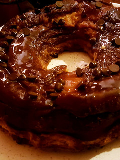 Una foto de Puding de pan de molde