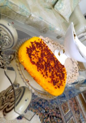 عکسی از دستور ته چین مرغ و قارچ
