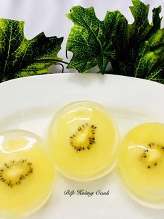 Hình của món Rau Câu KiWi.