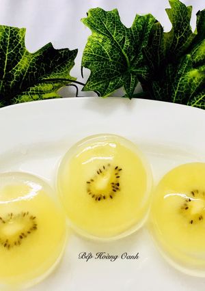 Hình của món Rau Câu KiWi.