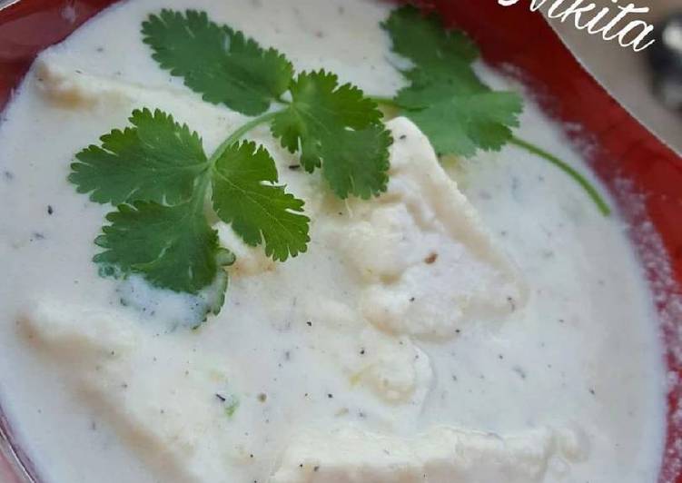 Recipe of Perfect White gravy paneer