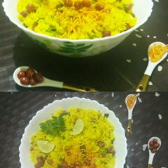 A picture of Steamed Poha.