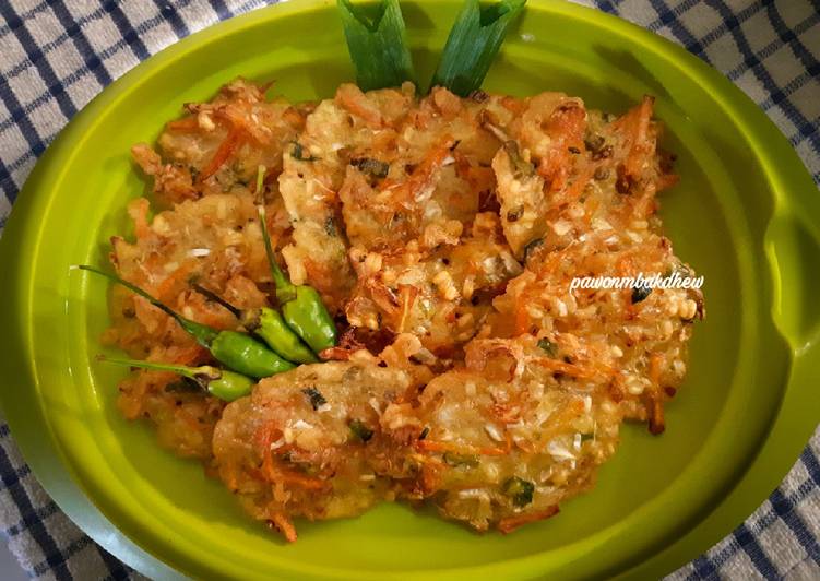 Resep 16. Bakwan Sayur Kriuk Suiimpeel 💃 Anti Gagal