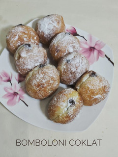 Foto resep Bomboloni coklat