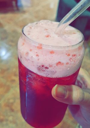 صورة لوصفة شراب الكركديه