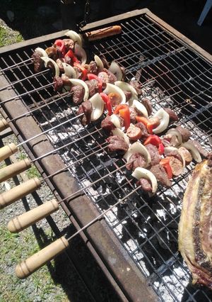 Una foto de Anticuchos