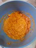 Salsa de queso y morrón