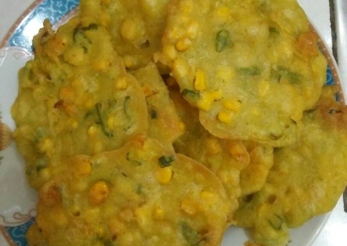 Anti Ribet, Memasak Bakwan Jagung Simple,Gurih dan Renyah Enak Dan Mudah