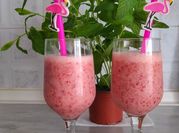 Μια φωτογραφία για smoothie με φράουλα