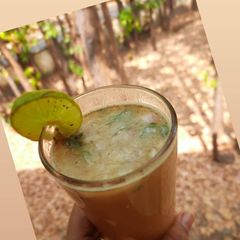 A picture of Sattu drink.