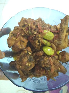 Foto resep Ayam sambel pete