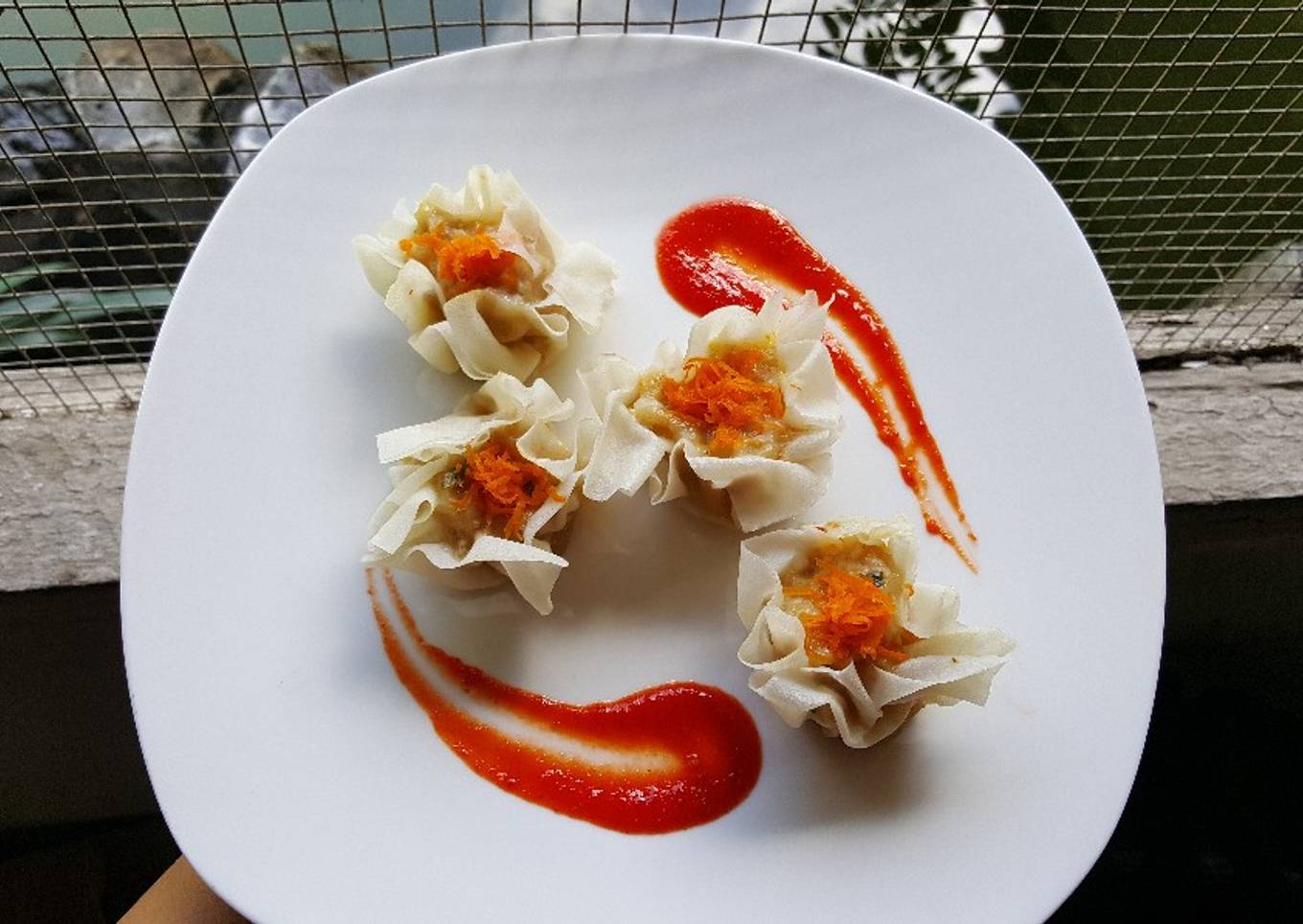 Siomay dimsum ayam udang ala Nelayan resto - resep kuliner nusantara