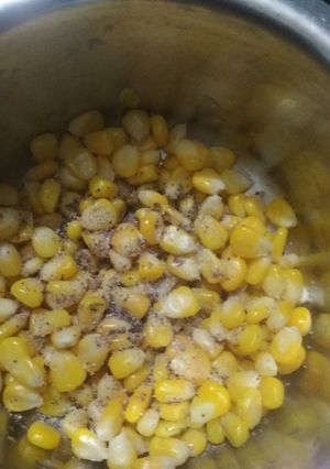 A picture of Masala sweet corn.