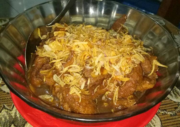 Masakan Populer Semur Daging Sapi Enak Sempurna