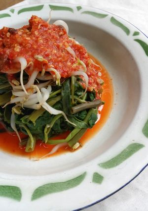 Foto resep Rujak Kangkung