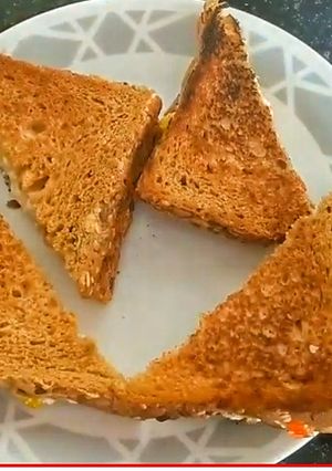 পনির কর্ন স্যান্ডউইচ (paneer corn sandwich recipe in Bengali) রেসিপির প্রধান ছবি